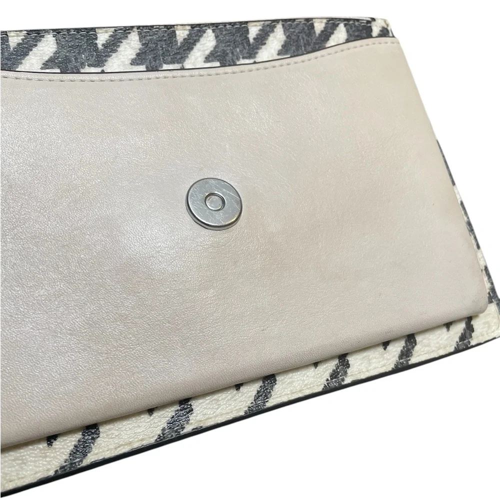 Coach Klare Houndstooth 2-Way Crossbody Classic Shoulder Flap Bag 2023